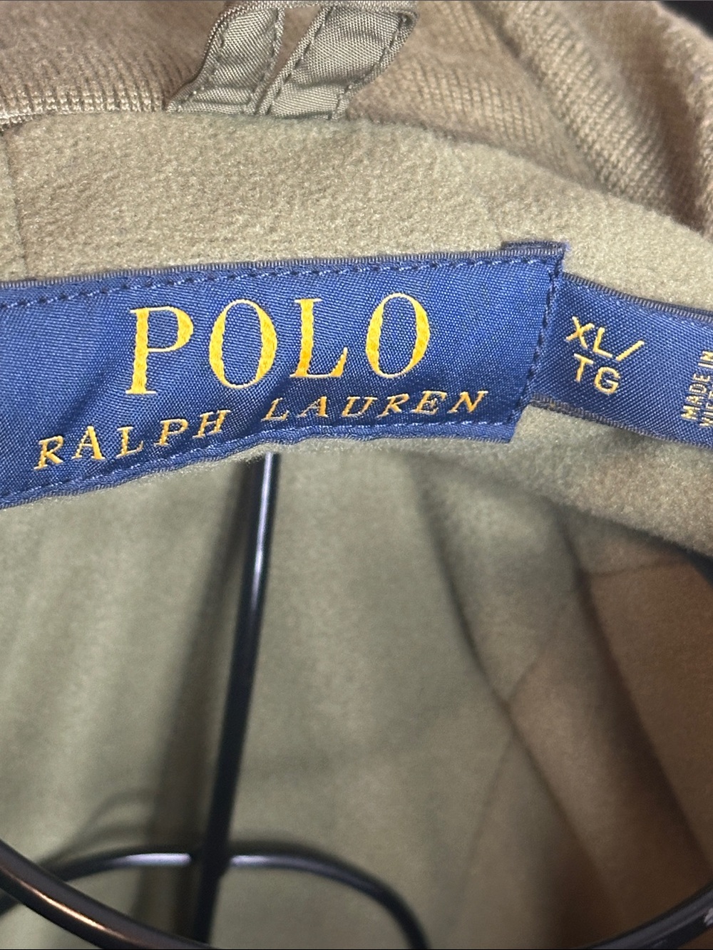 Polo by Ralph Lauren Men's Olive Green Zip Jacket - Picture 5 of 5